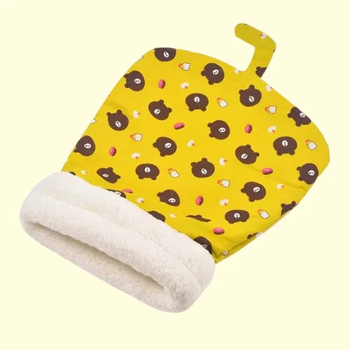 Panier cocooning anti-stress Cocon Zen Patounes pour chat et petit chien