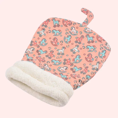Panier cocooning anti-stress Cocon Zen Patounes pour chat et petit chien