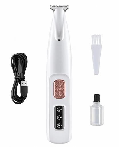 Tondeuse Silencieuse Anti-Nœuds — Pour Chat Poils Longs & Courts
