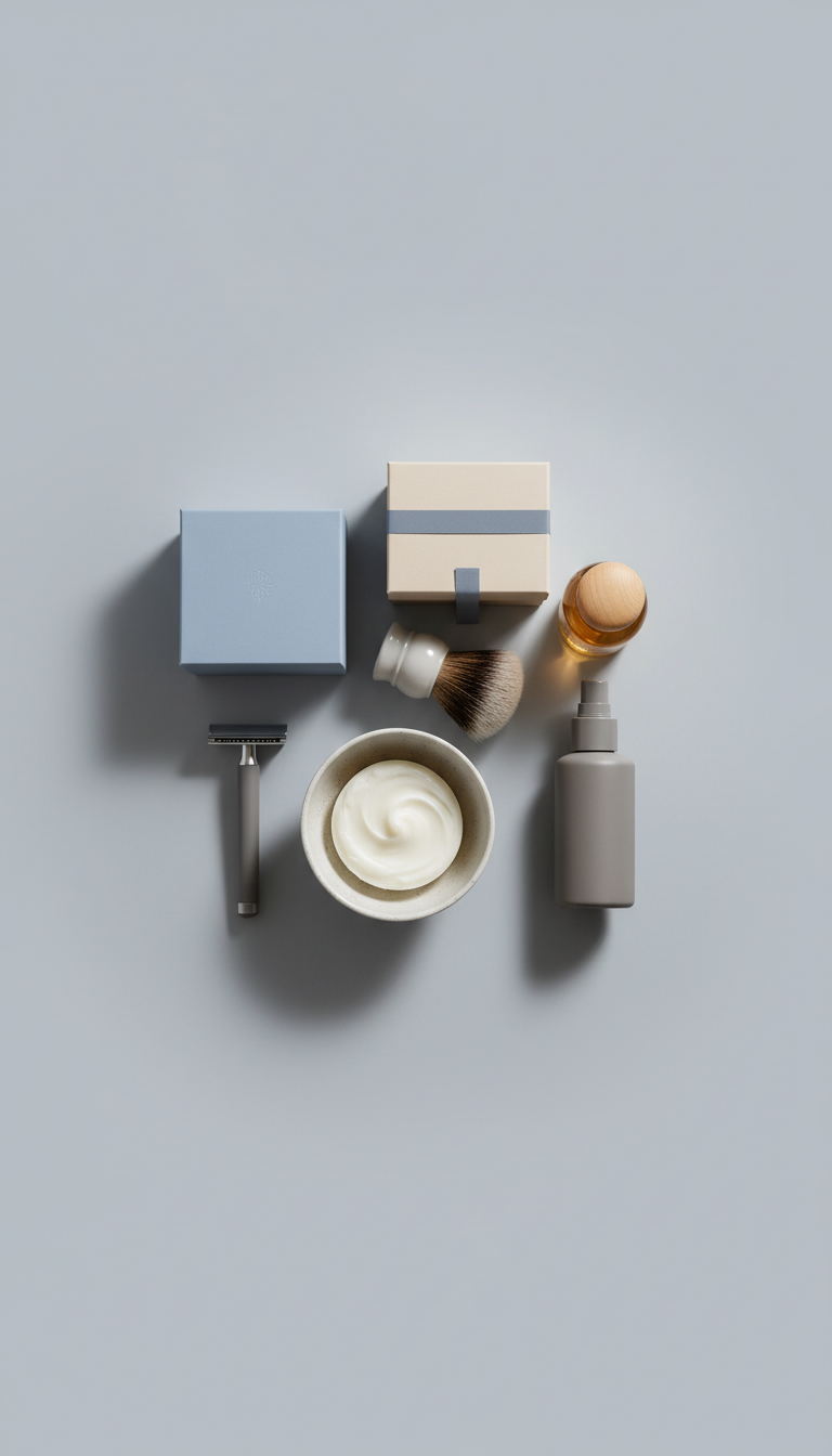 Luxury Grooming Essentials Set With Bamboo Brushes